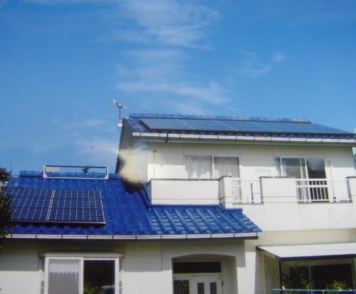 F様邸太陽光発電システム設置